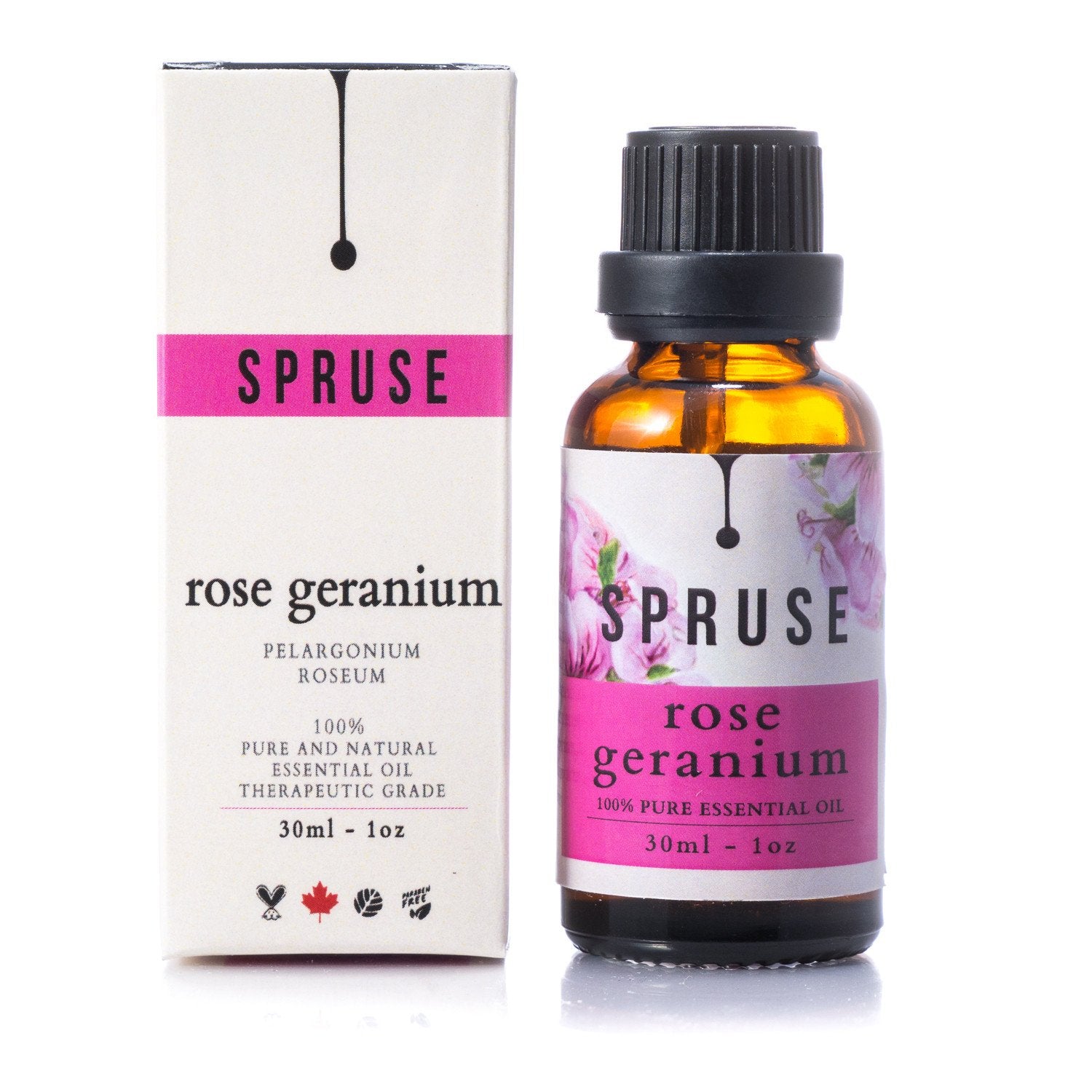 Rose Geranium Essential Oil - Spruse Essentials
